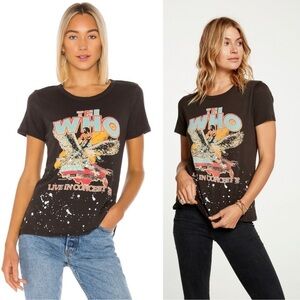Chaser The Who Live In Concert Tee Band Shirt Small